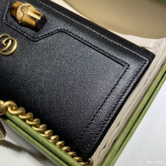 Hyper Peter Diana with Gucci chain bamboo wallet 0511